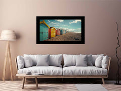 Brighton Beach Boxes Melbourne Canvas Print