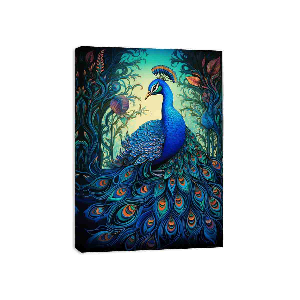 Beautiful Peacock  Canvas Print