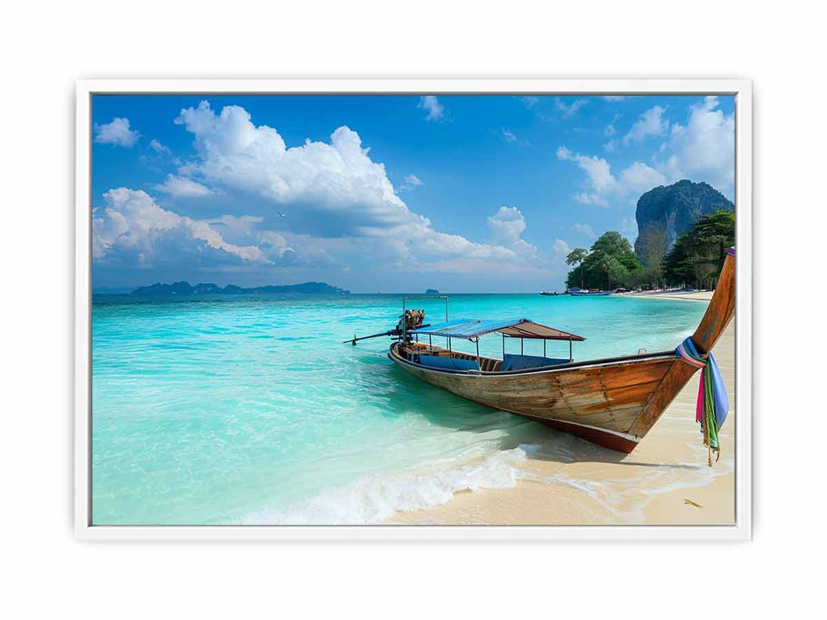 Thai Boat Canvas Print
