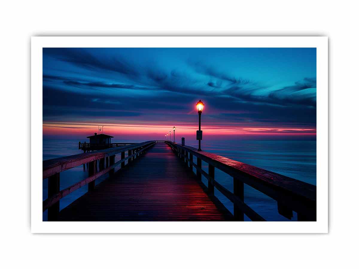 Beautiful Pier Canvas Print