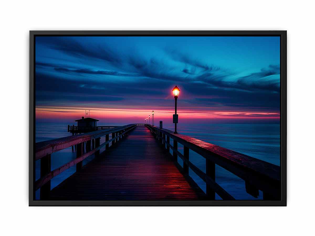 Beautiful Pier Canvas Print