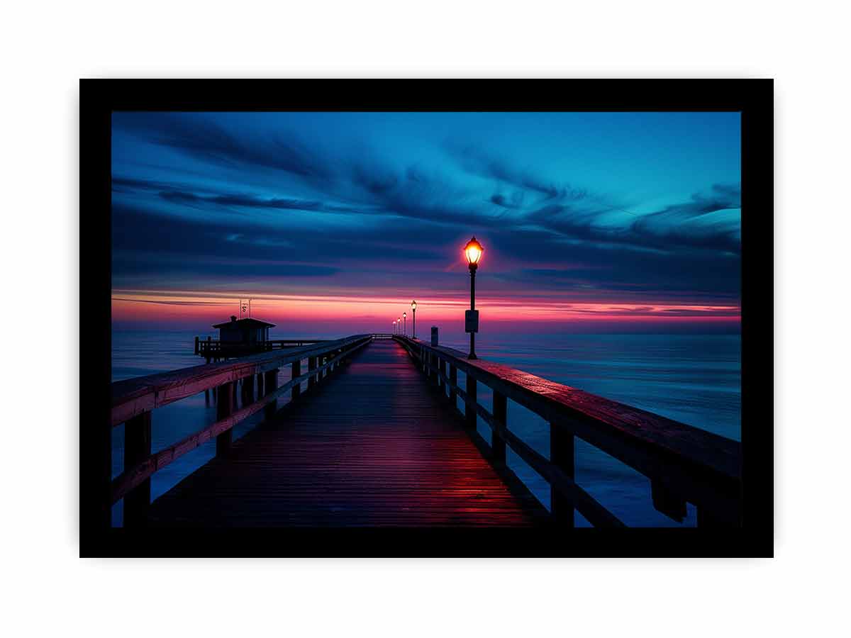 Beautiful Pier Canvas Print