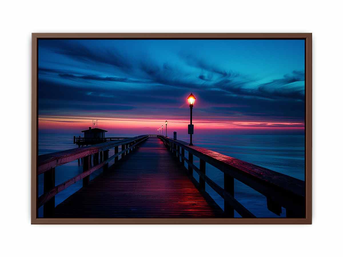 Beautiful Pier Canvas Print