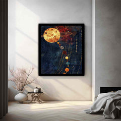 Solar System Canvas Print