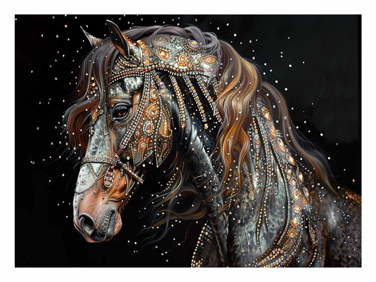Horse  Canvas  Art Print
