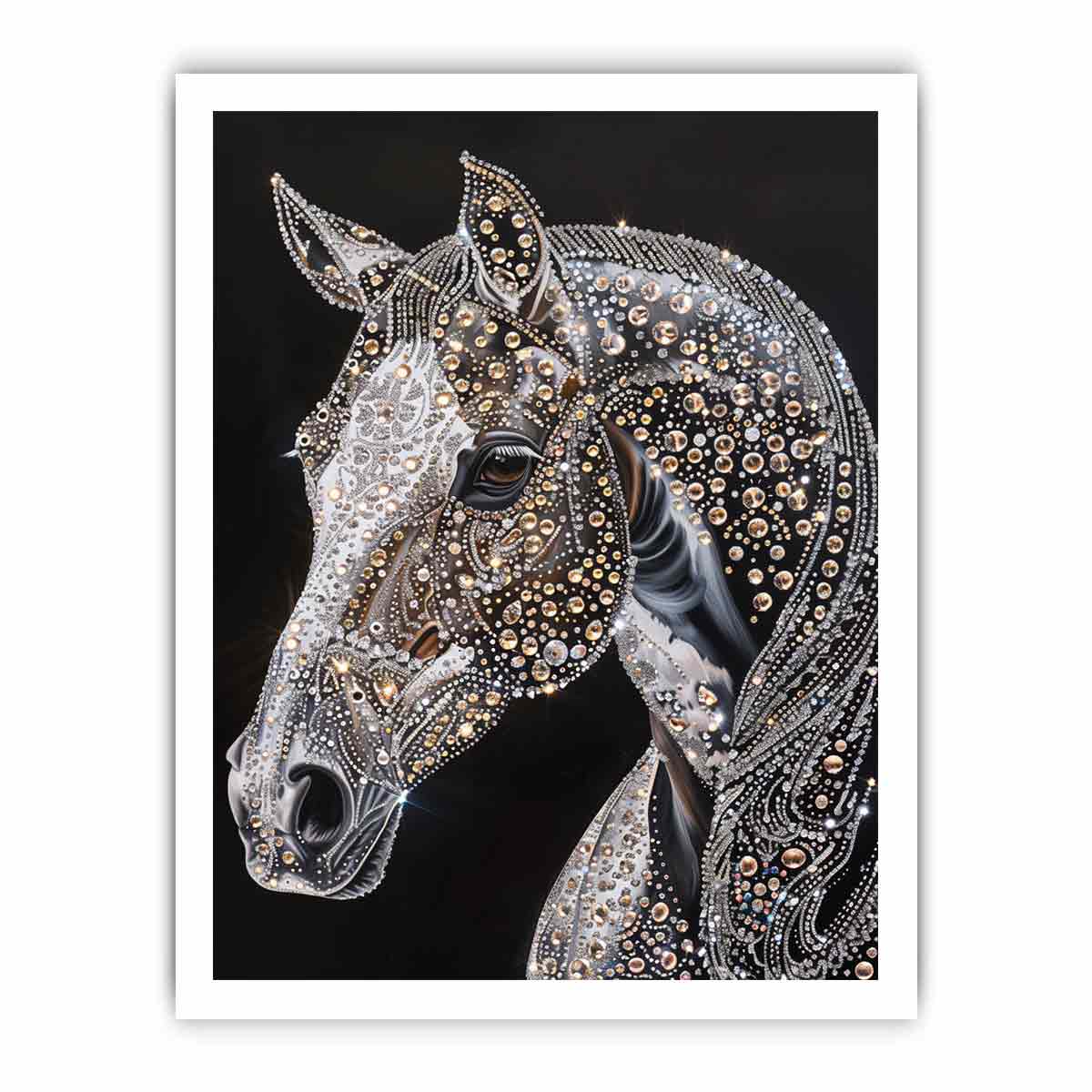 Horse  Canvas Print Poster