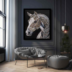 Horse  Canvas Print Poster