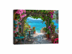 Ourdoor  Beach House Canvas Print