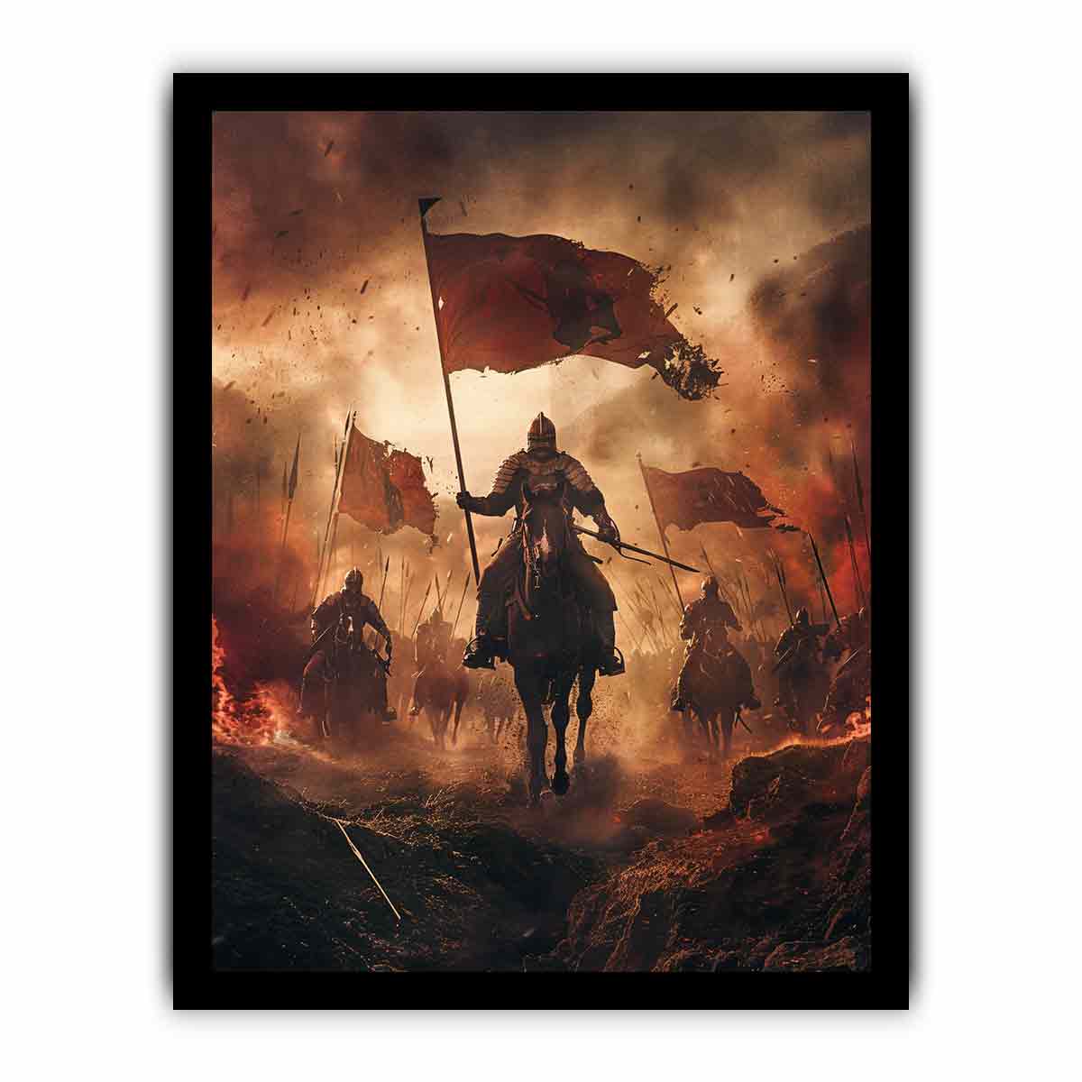 vintage military wall art Poster