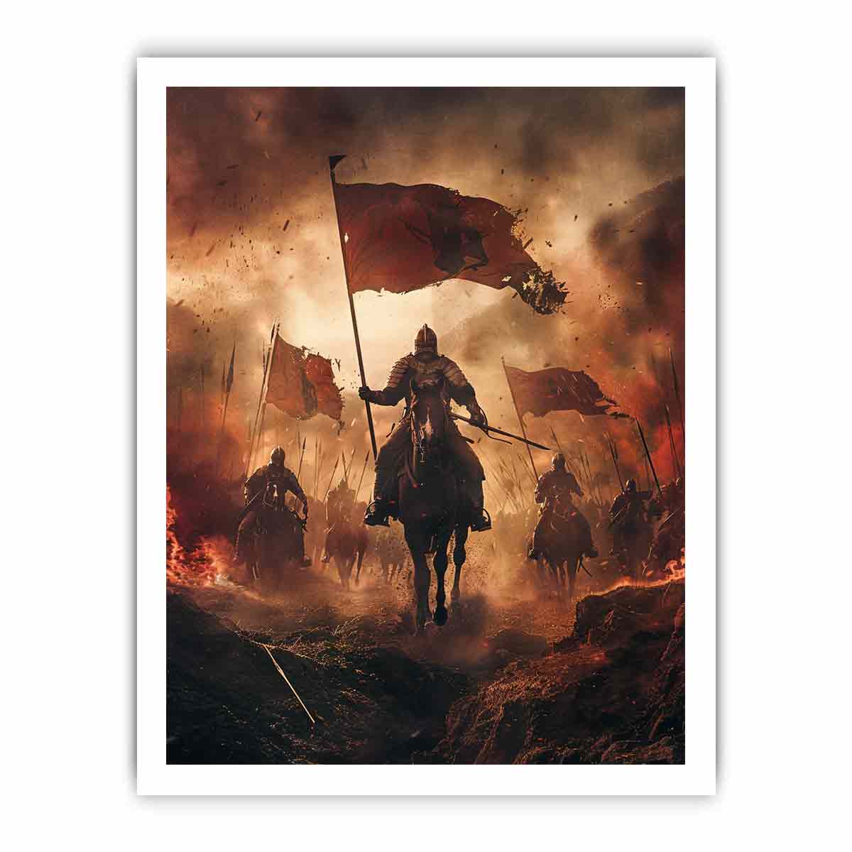 vintage military wall art Poster