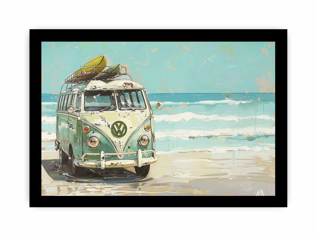 Vw Bus Canvas Print
