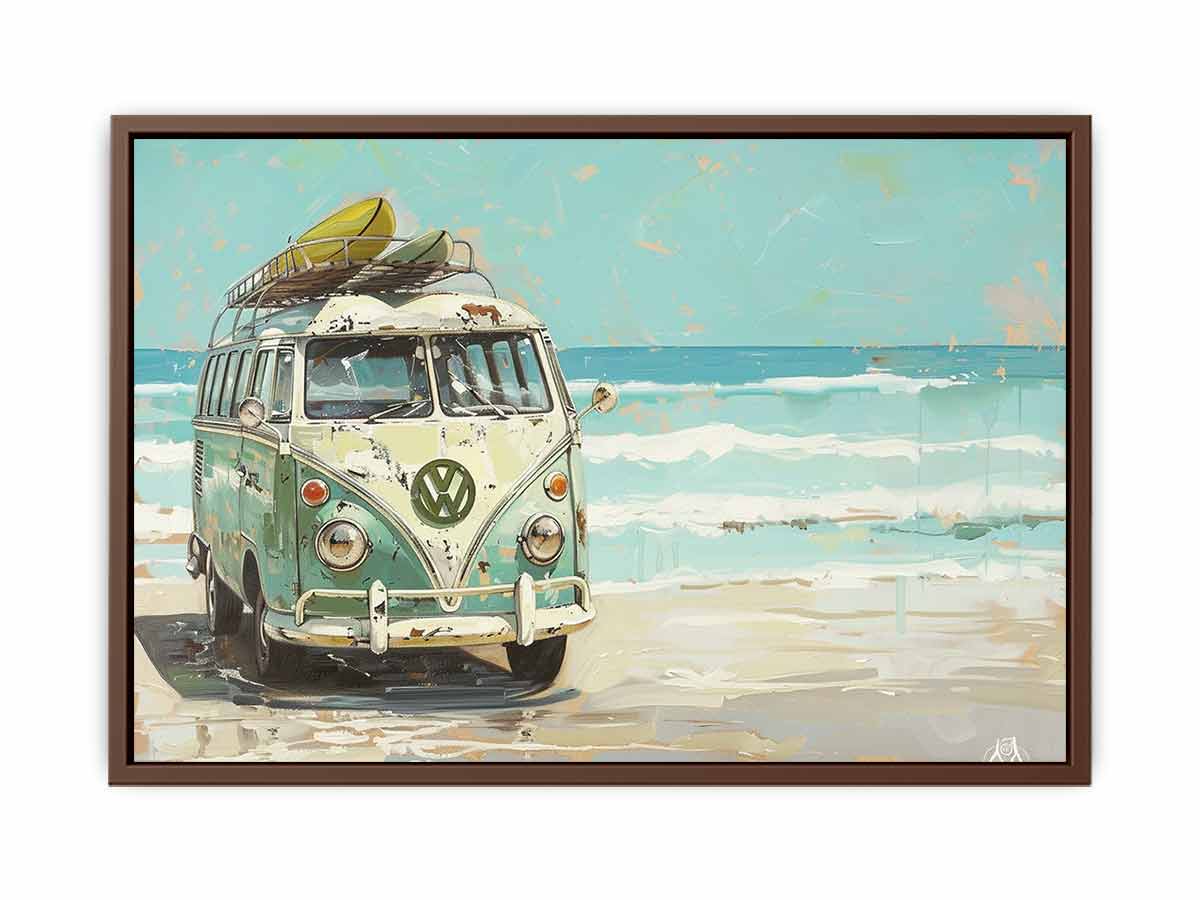 Vw Bus Canvas Print