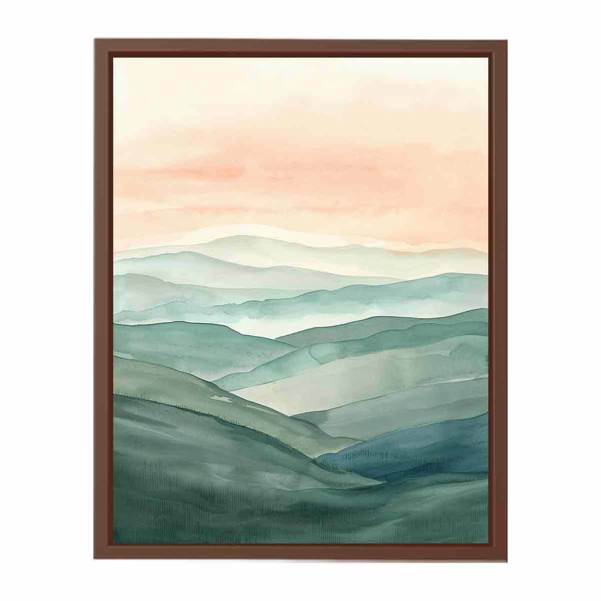 Serene Landscape  Canvas Print