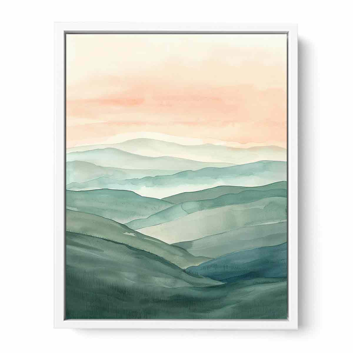 Serene Landscape  Canvas Print