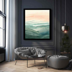 Serene Landscape  Canvas Print