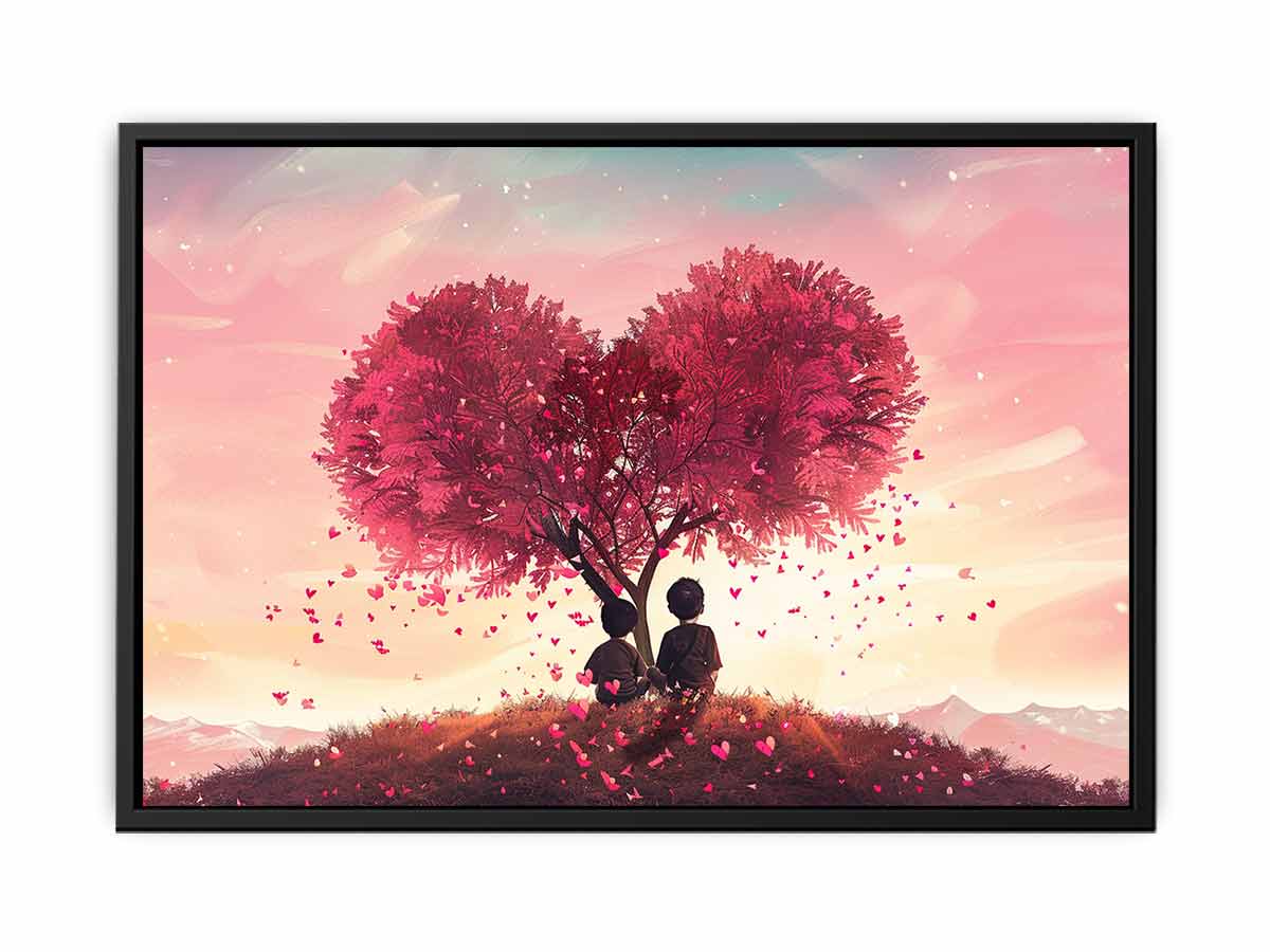 Love Tree  Canvas Print