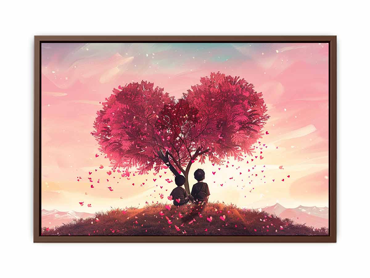 Love Tree  Canvas Print