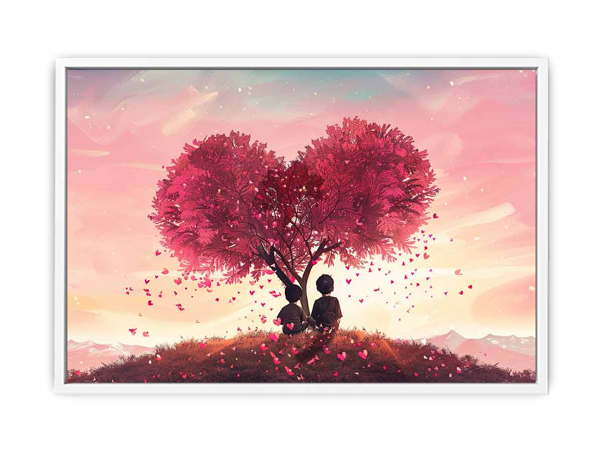 Love Tree  Canvas Print