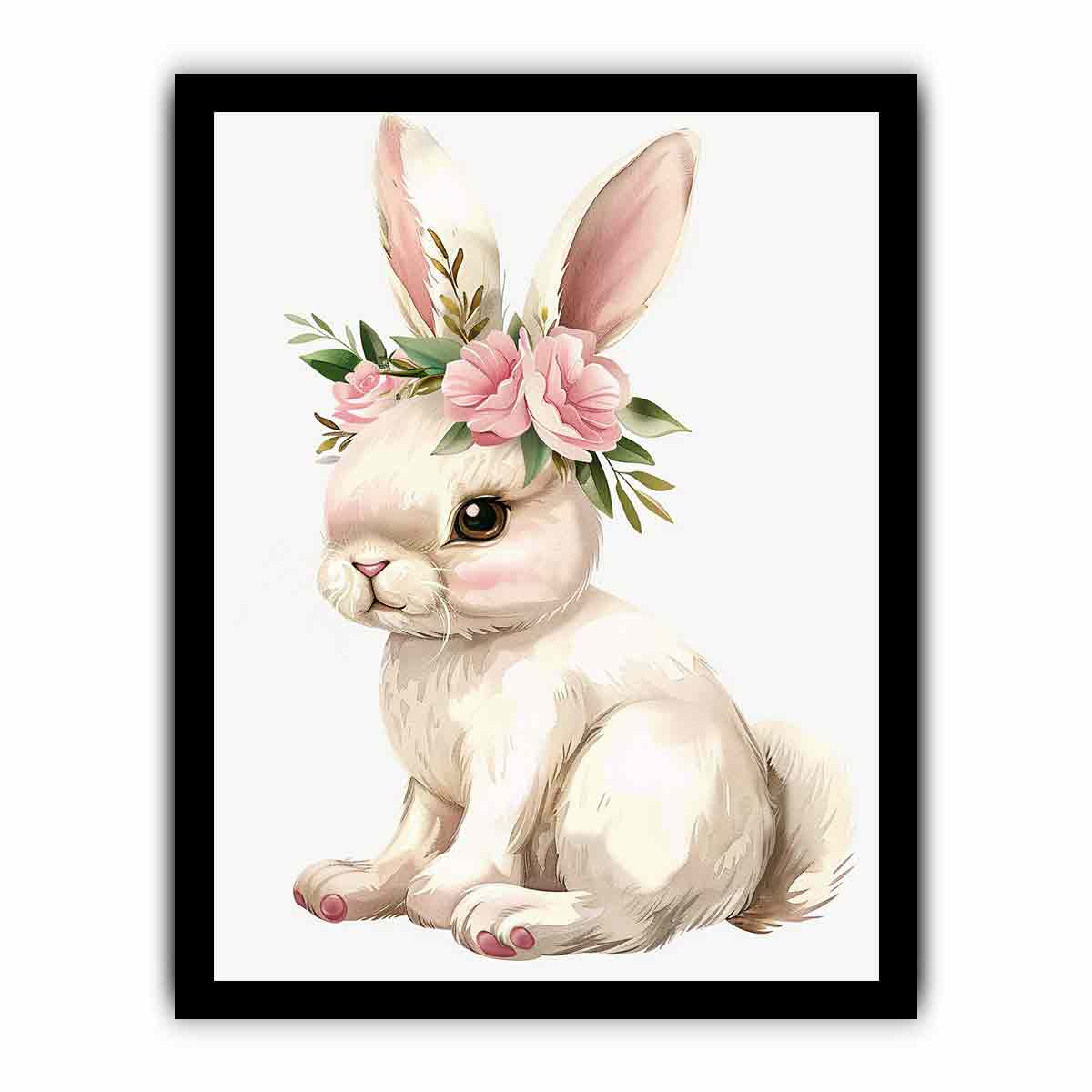 Cute Bunny  Canvas Print