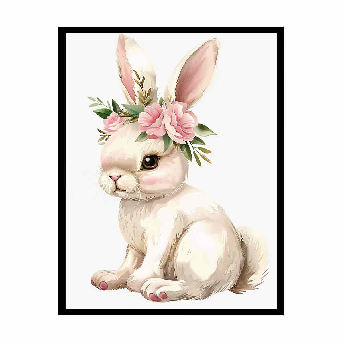 Cute Bunny  Canvas Print