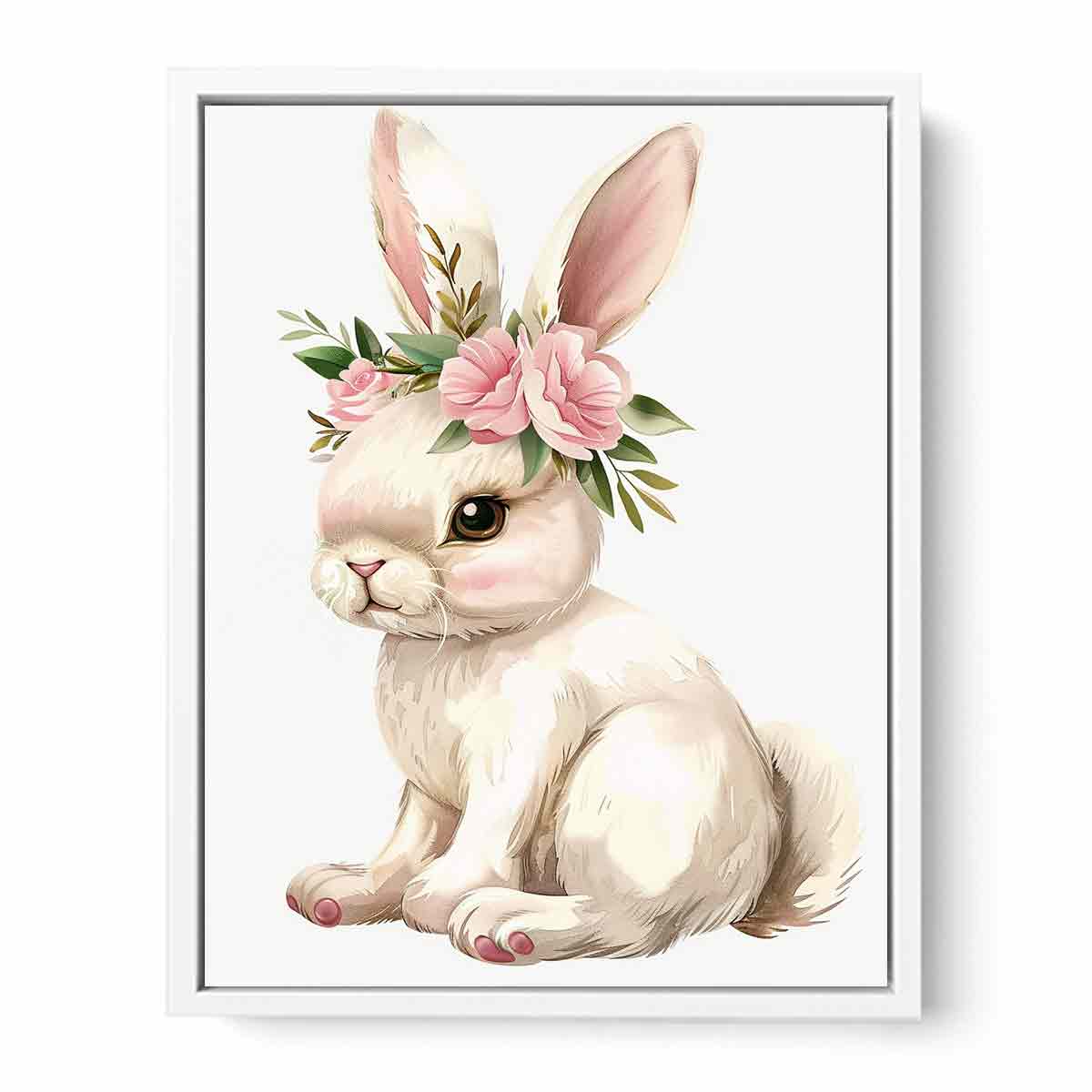 Cute Bunny  Canvas Print