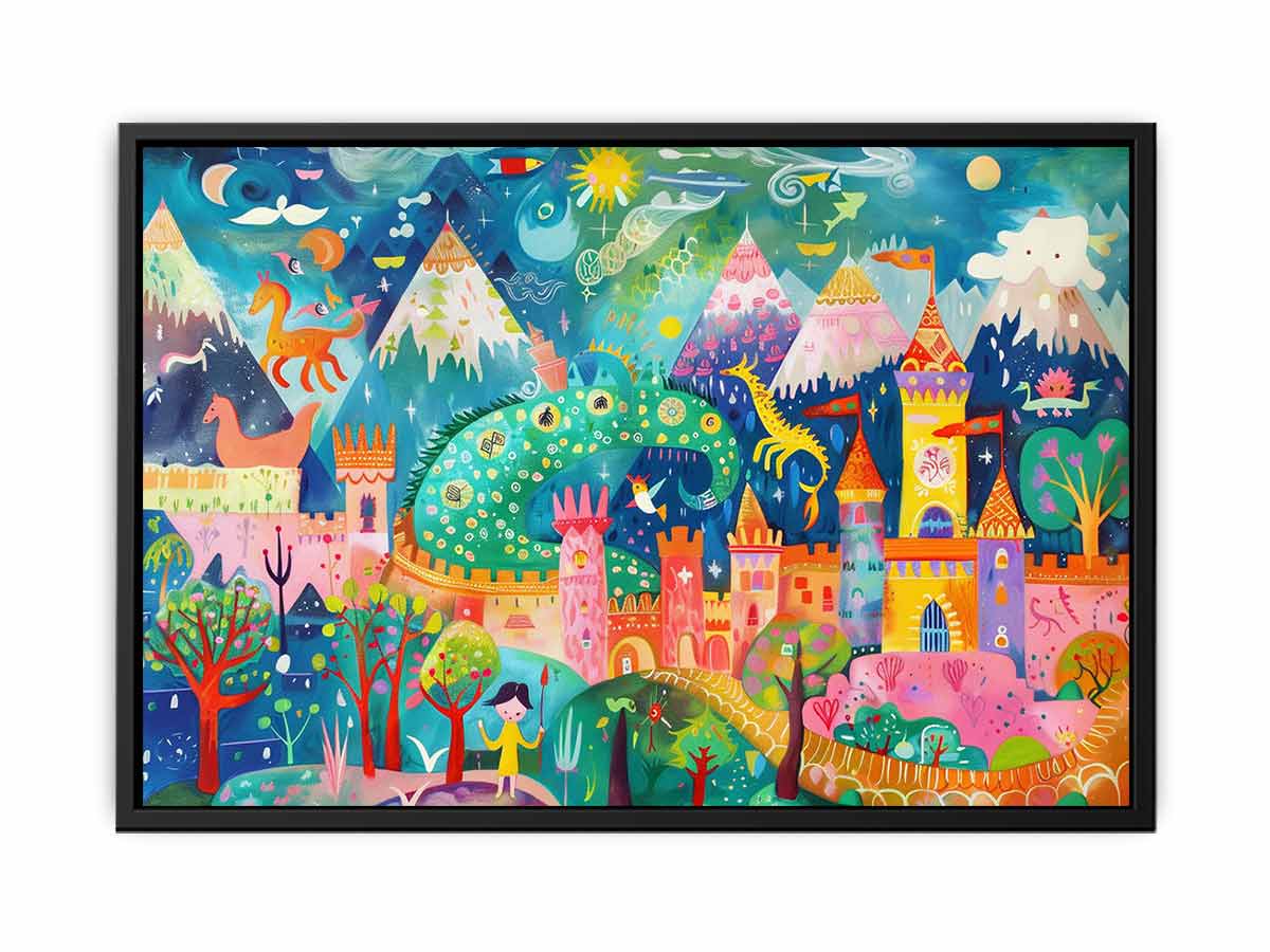 Kids Nursery Art canvas Print