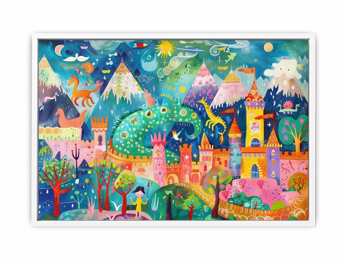 Kids Nursery Art canvas Print