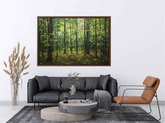 Hardwood Forest Canvas Painting