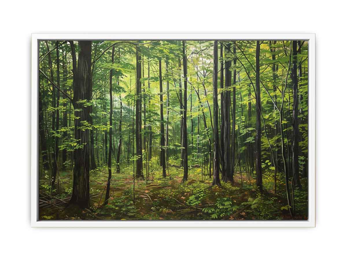 Hardwood Forest Canvas Painting