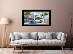 Beach House Canvas Print