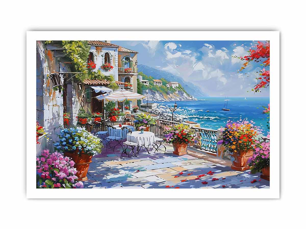 Beachside Living Canvas Print
