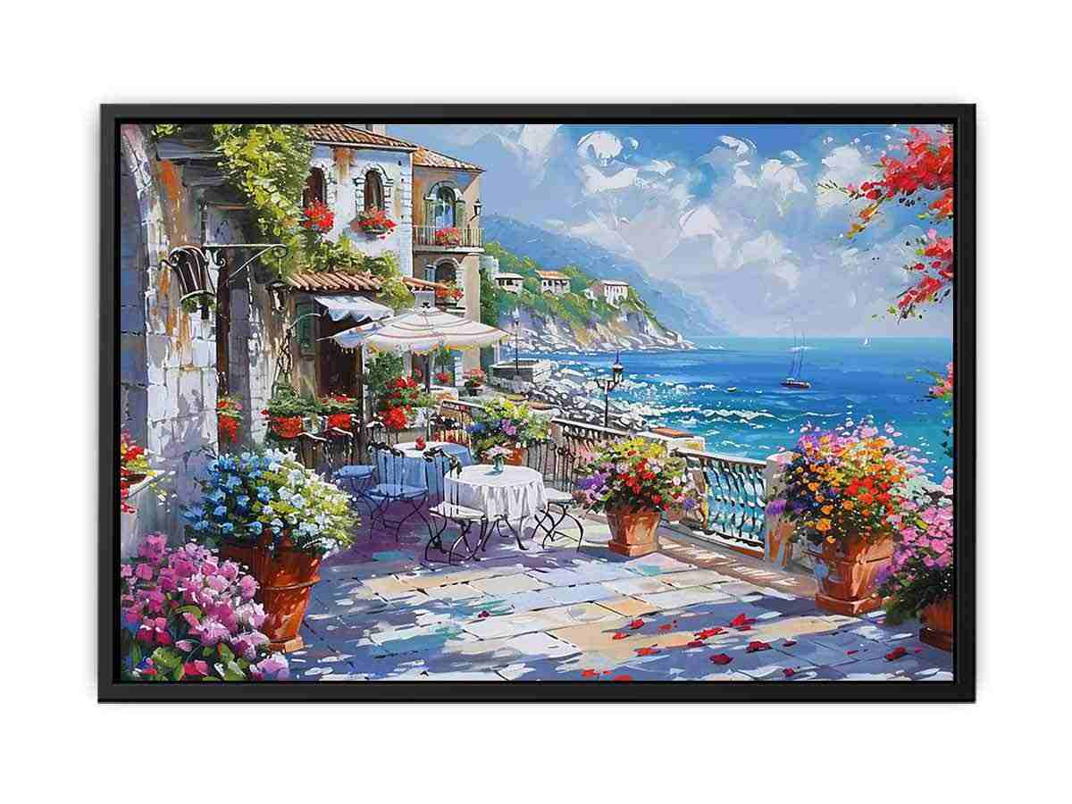 Beachside Living Canvas Print