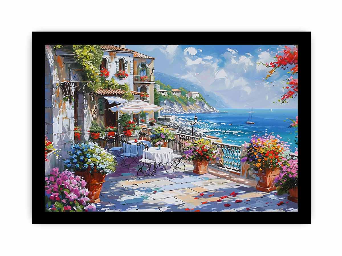 Beachside Living Canvas Print
