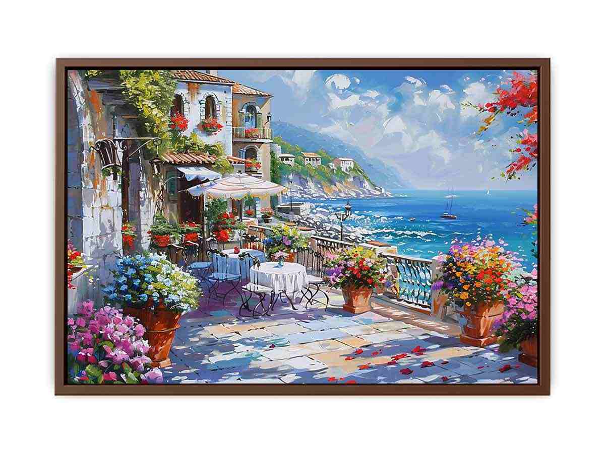 Beachside Living Canvas Print