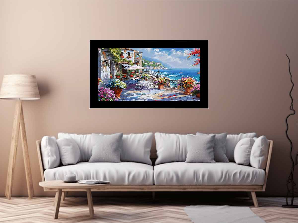 Beachside Living Canvas Print