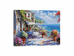 Beachside Living Canvas Print