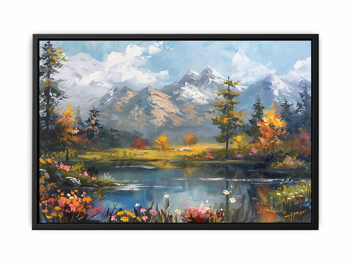 Autumn Landscape Canvas Painting