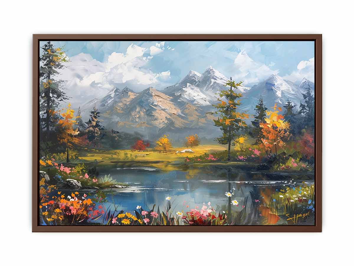 Autumn Landscape Canvas Painting