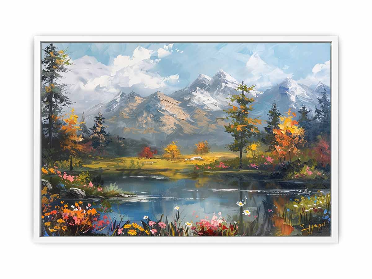 Autumn Landscape Canvas Painting